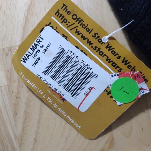 NWT Vintage Star Wars Episode 1 Logo Beanie Hat - Picture 2 of 6